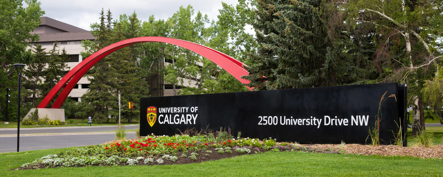 University of Calgary arch